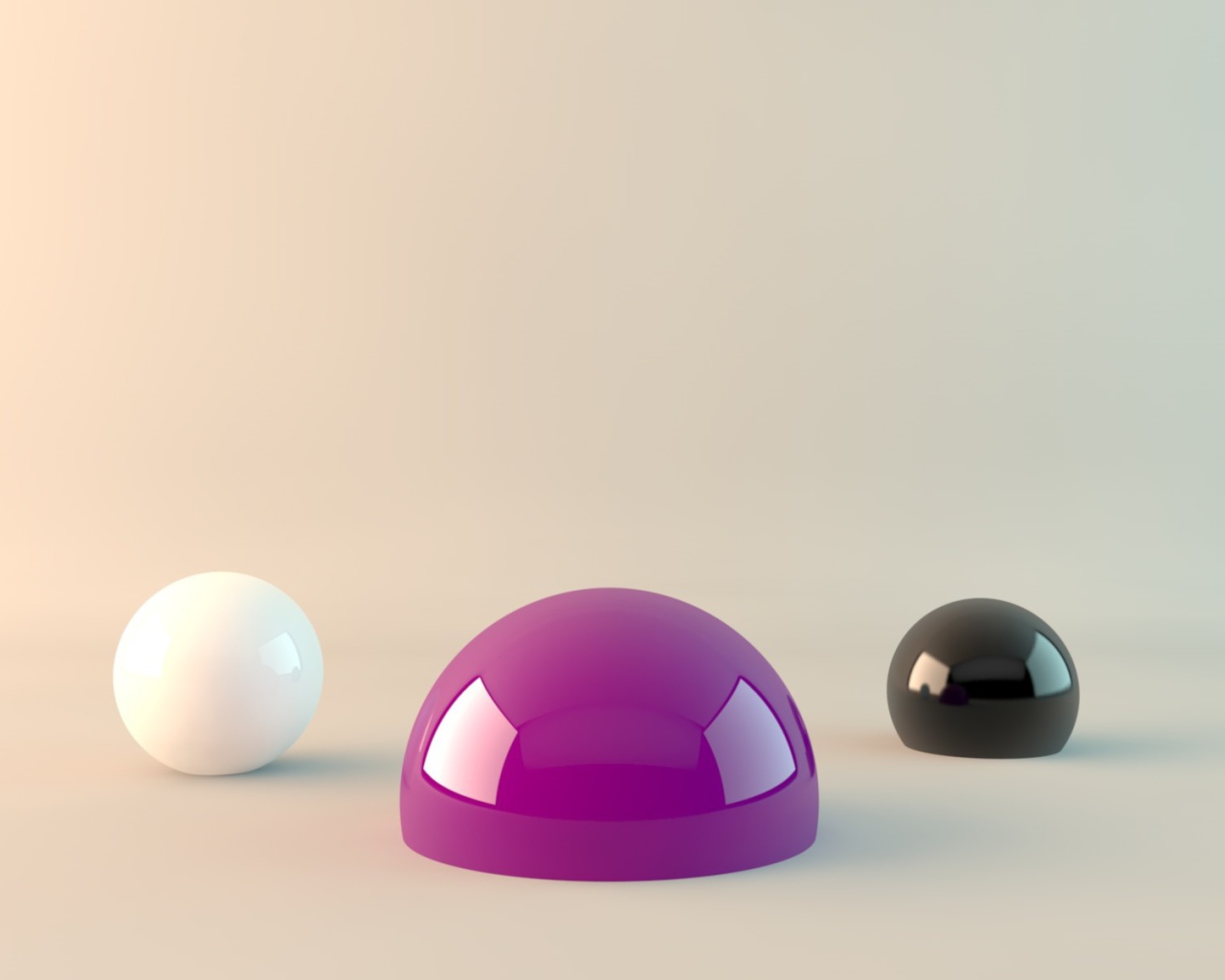 Шары на белом фоне