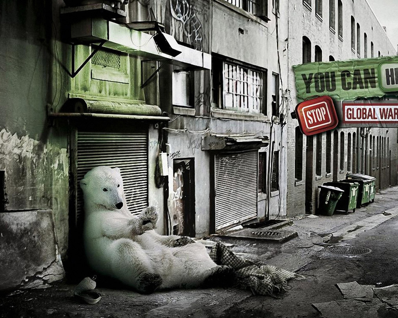 Помогите бедному медведю