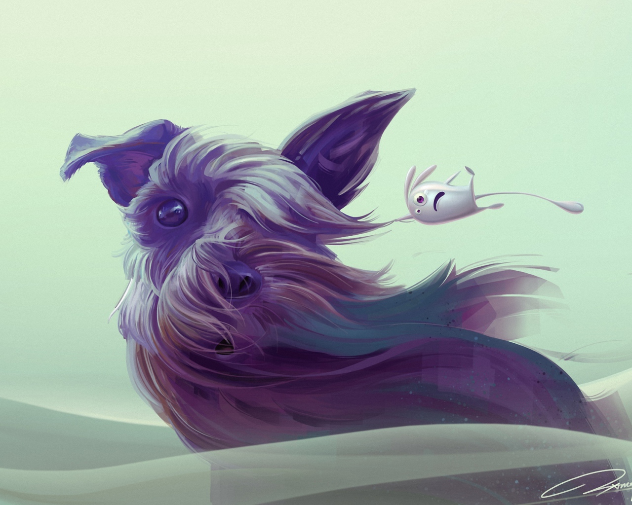 Рисунок собаки