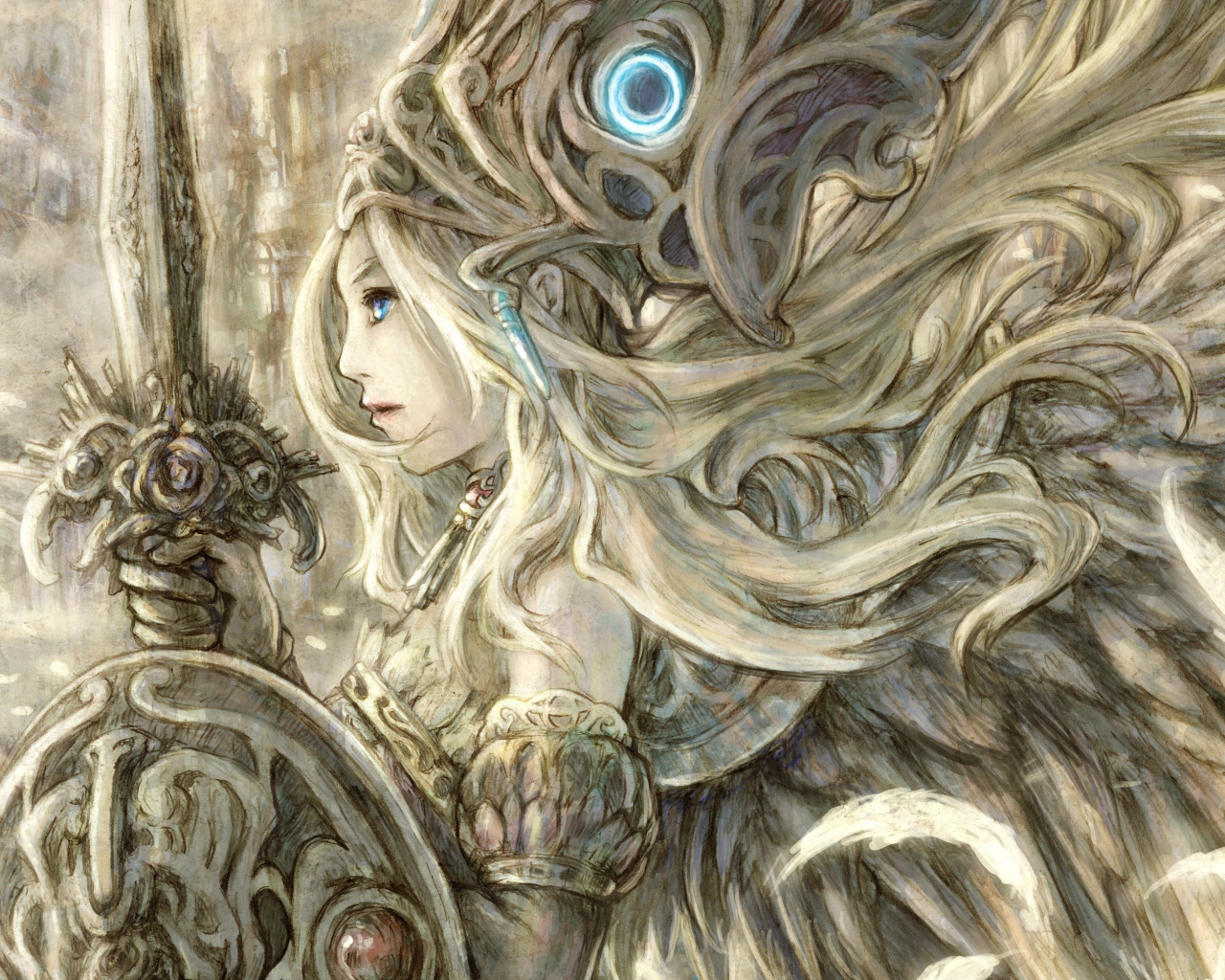 Девушка воин Аниме