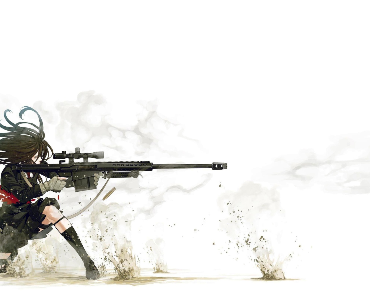 Аниме снайпер