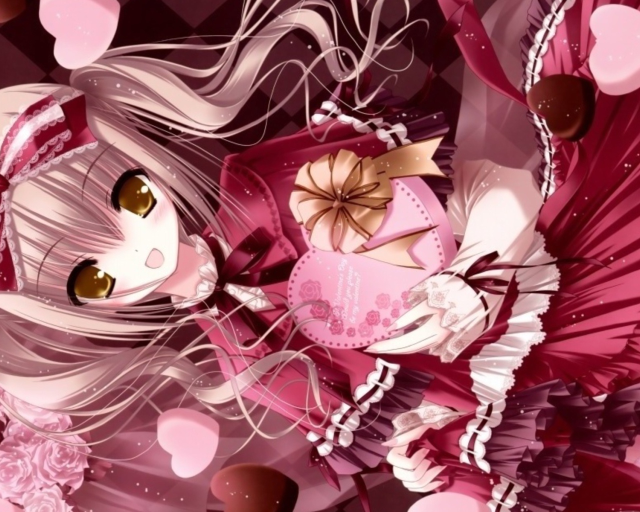 Девочка в розовом платье