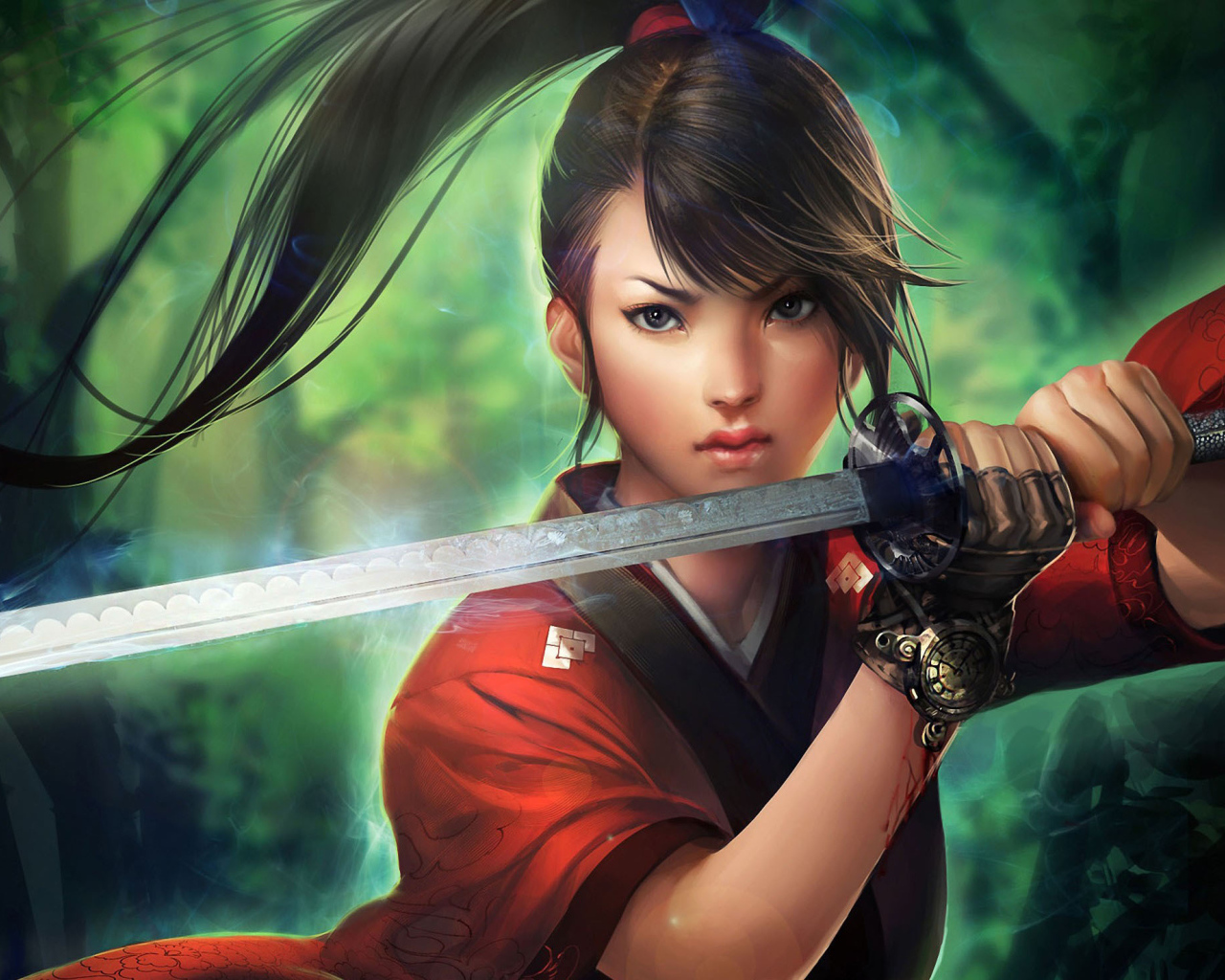 Девушка с мечем