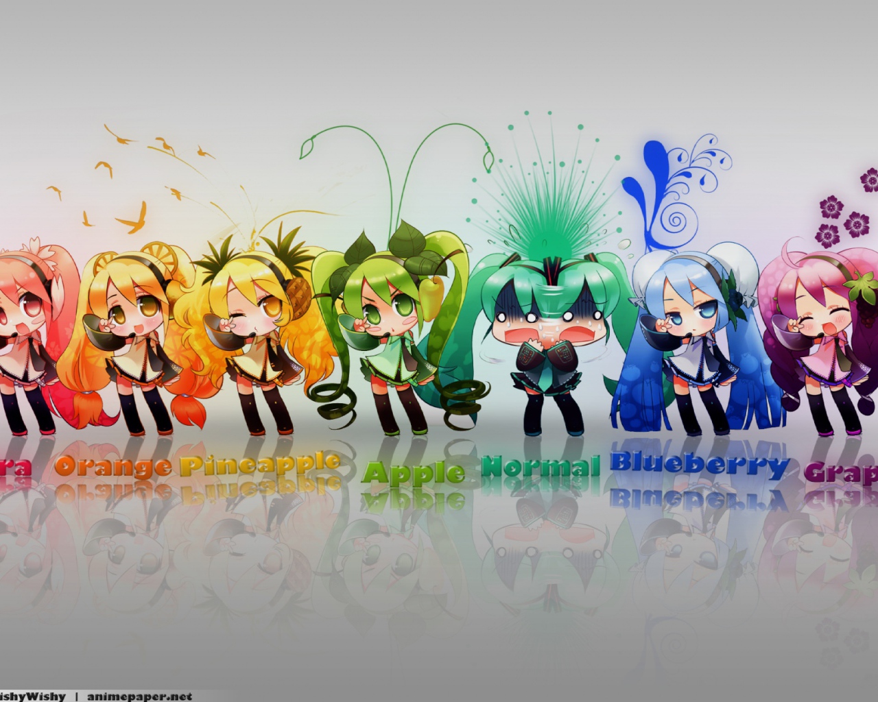 Девочки из анимации