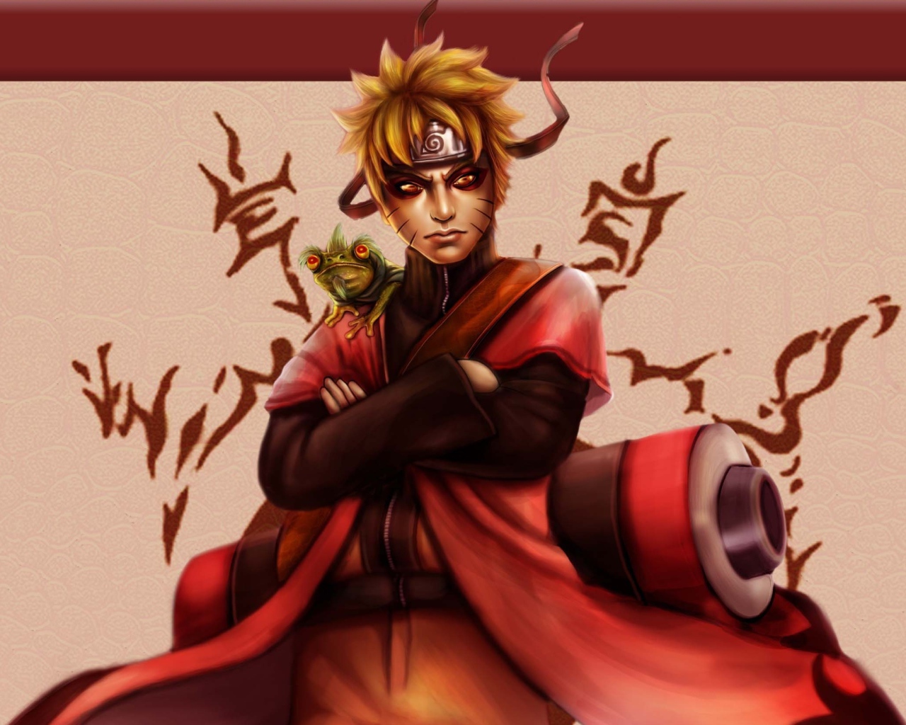 Парень с монстром