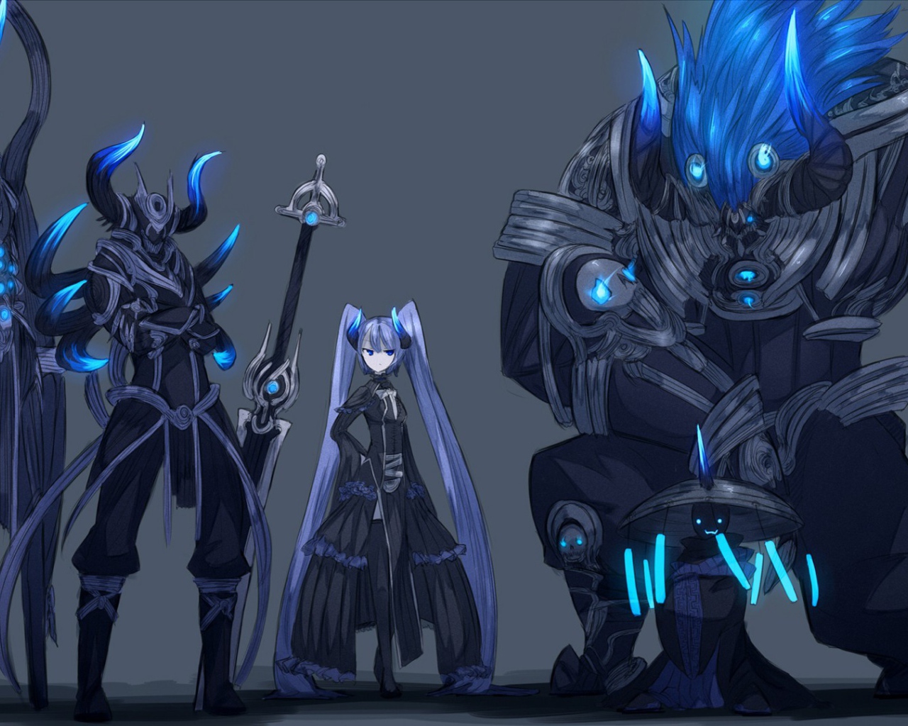 Монстры из Японской анимации