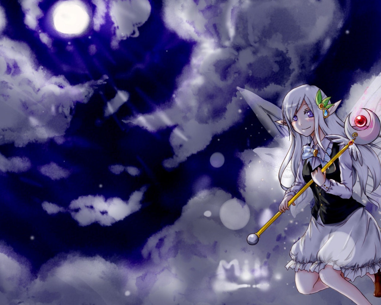 Девочка в облаках