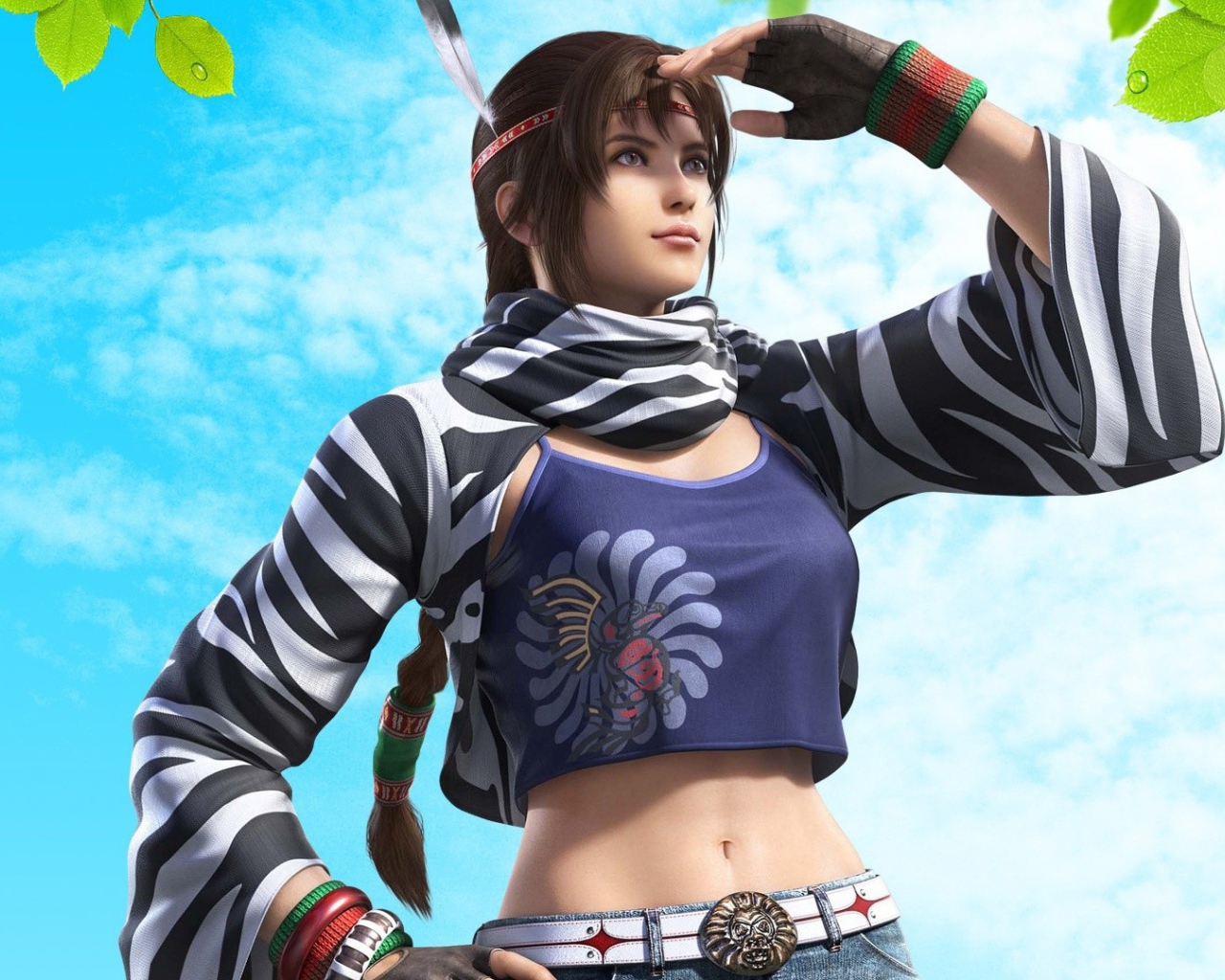 Девушка смотрит вдаль