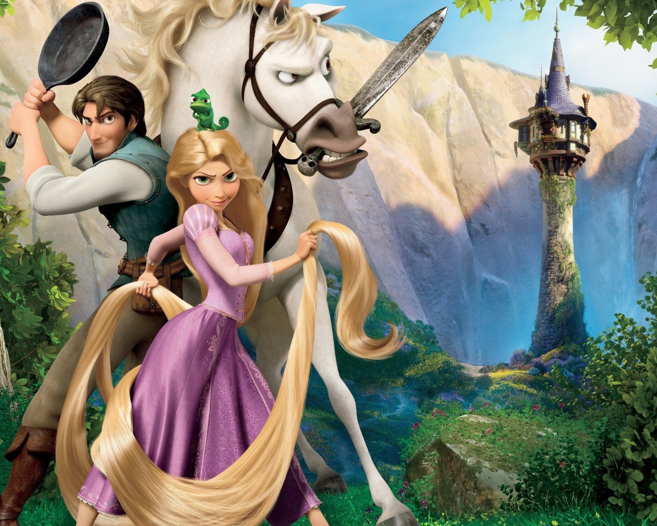 Парень со сковородкой