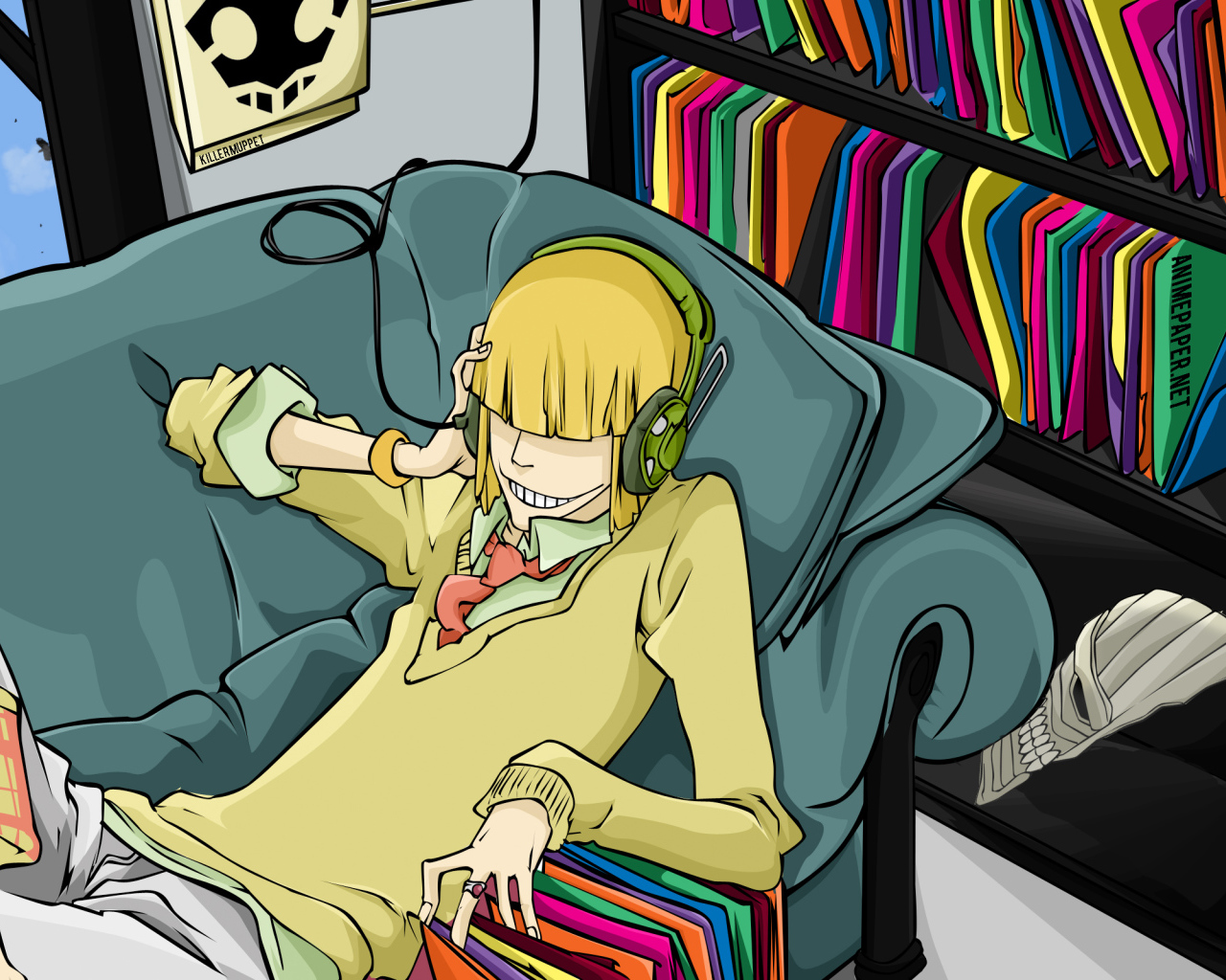 Парень с наушниками