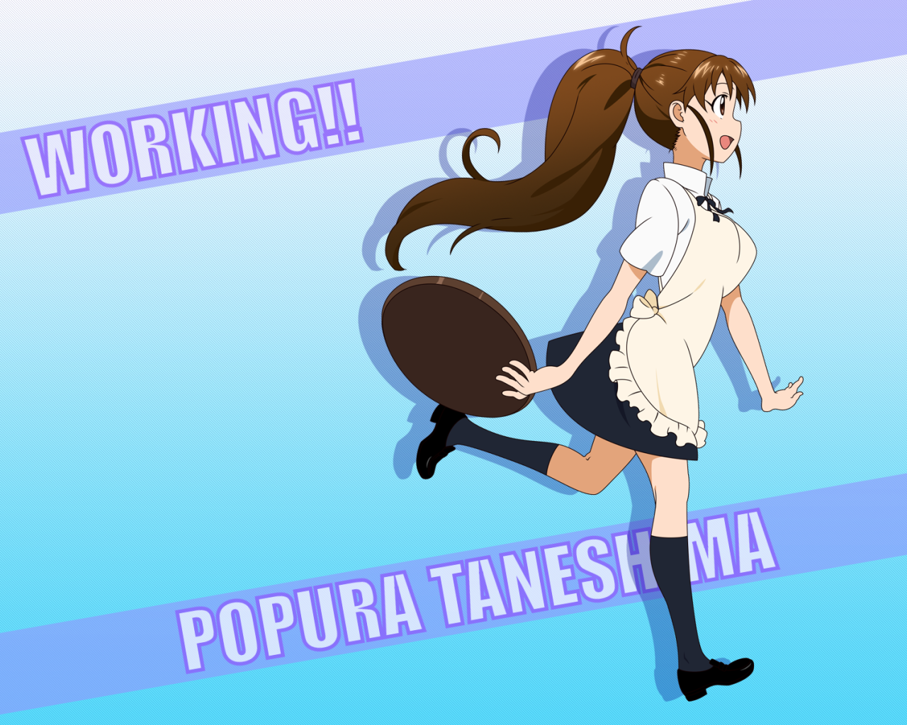 Аниме официантка