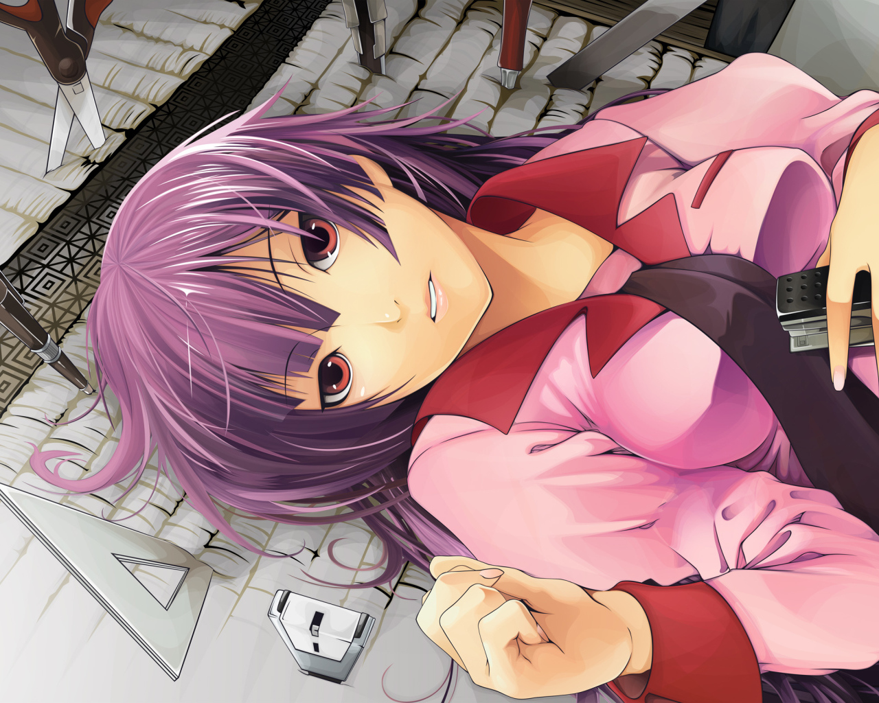 Вокруг головы острые предметы