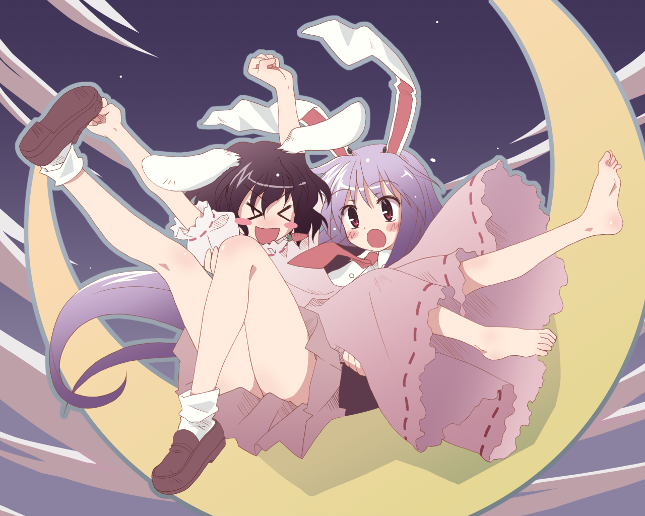 Девочки на Луне