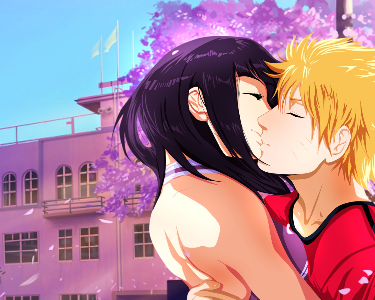 Поцелуй влюбленных