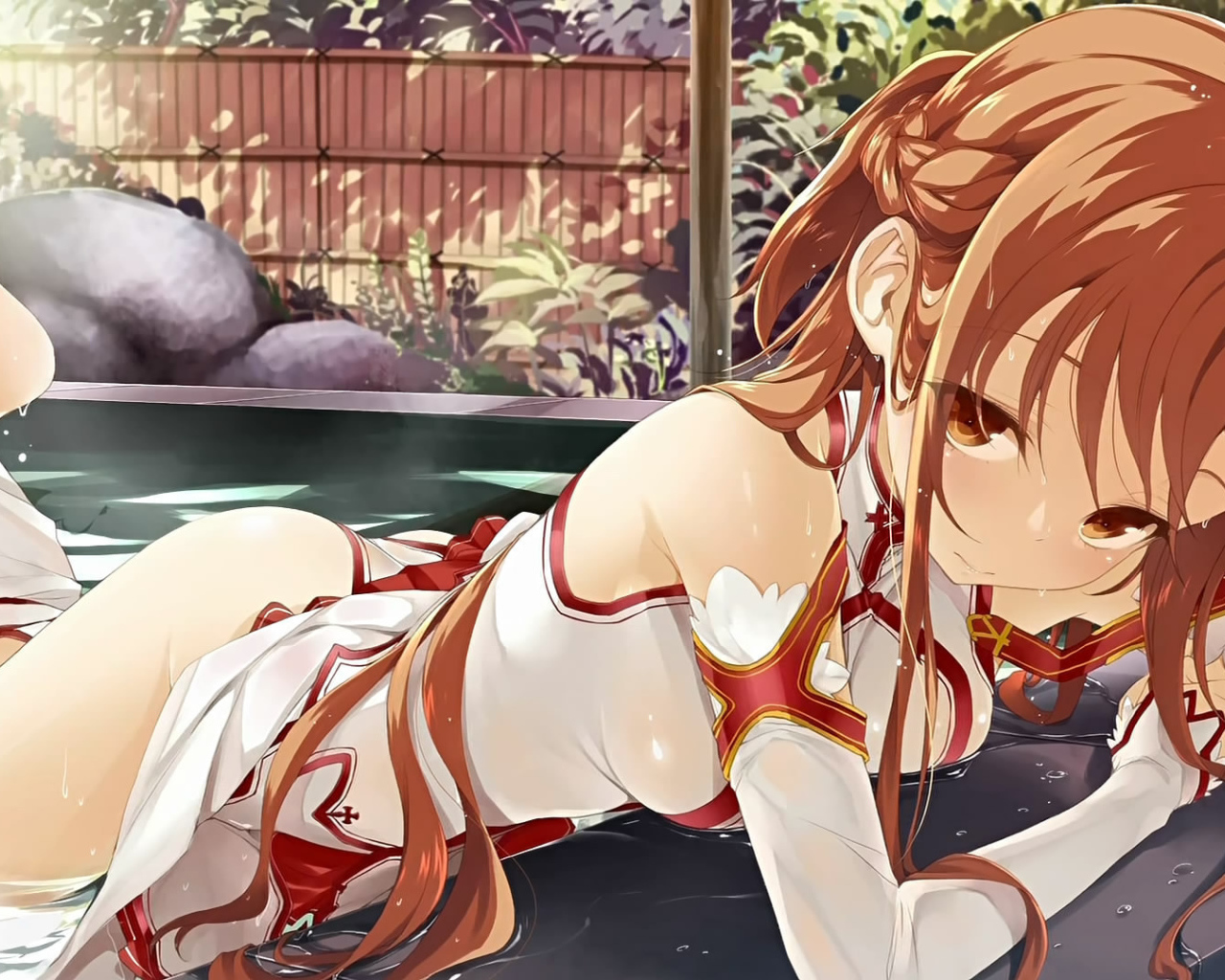 Девочка в воде