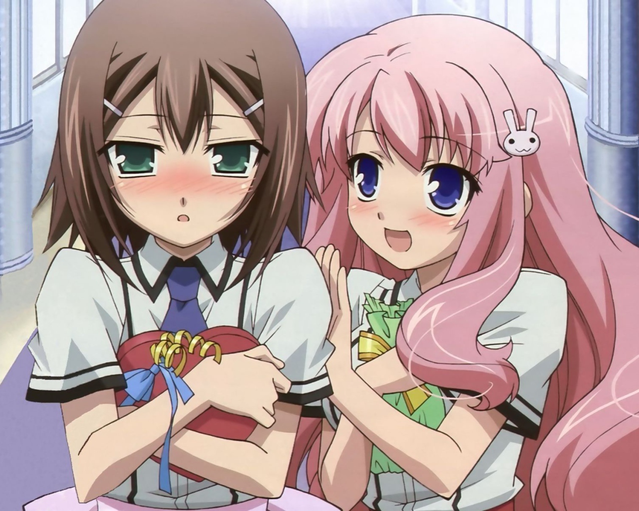 Девочка с сердечком