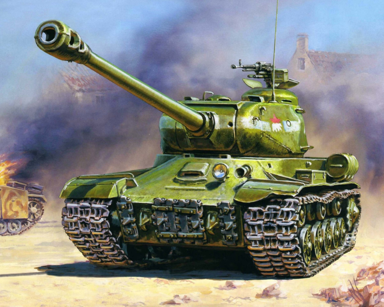 Тяжелый танк Ис-2