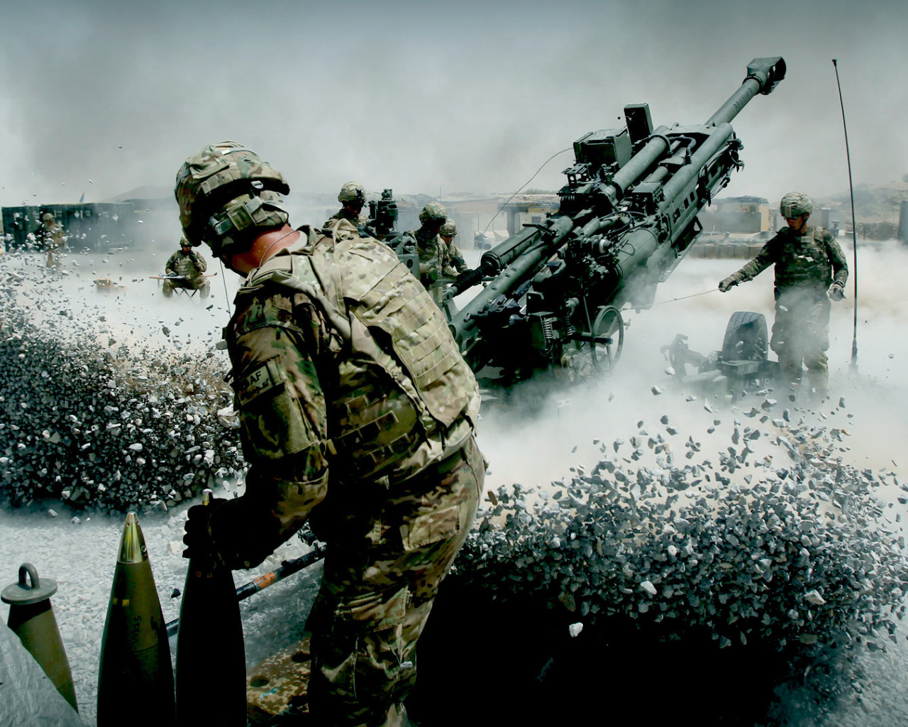 Выстрел из пушки