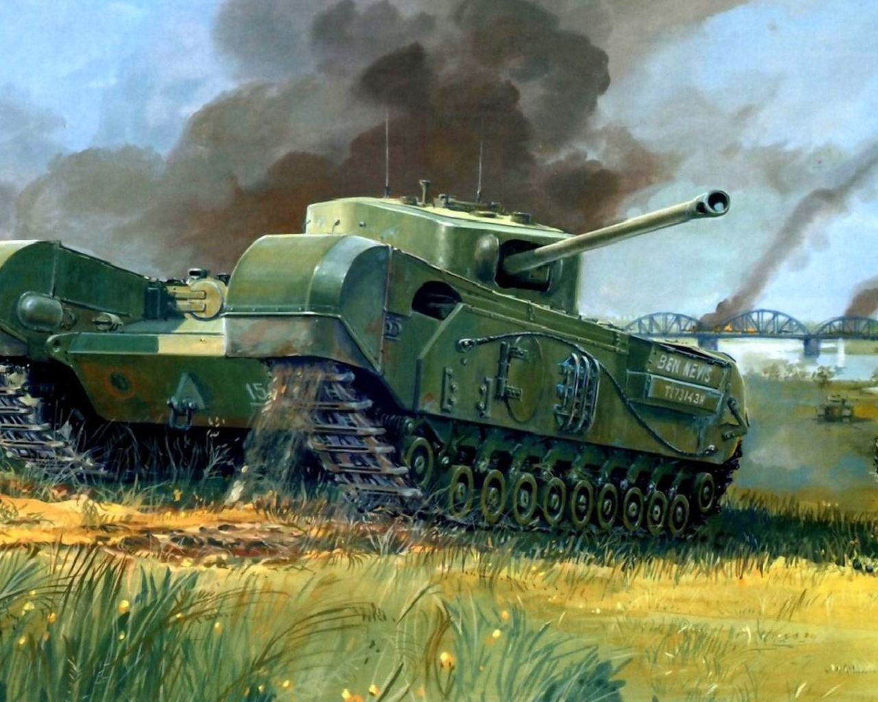 Пехотный танк Черчиль