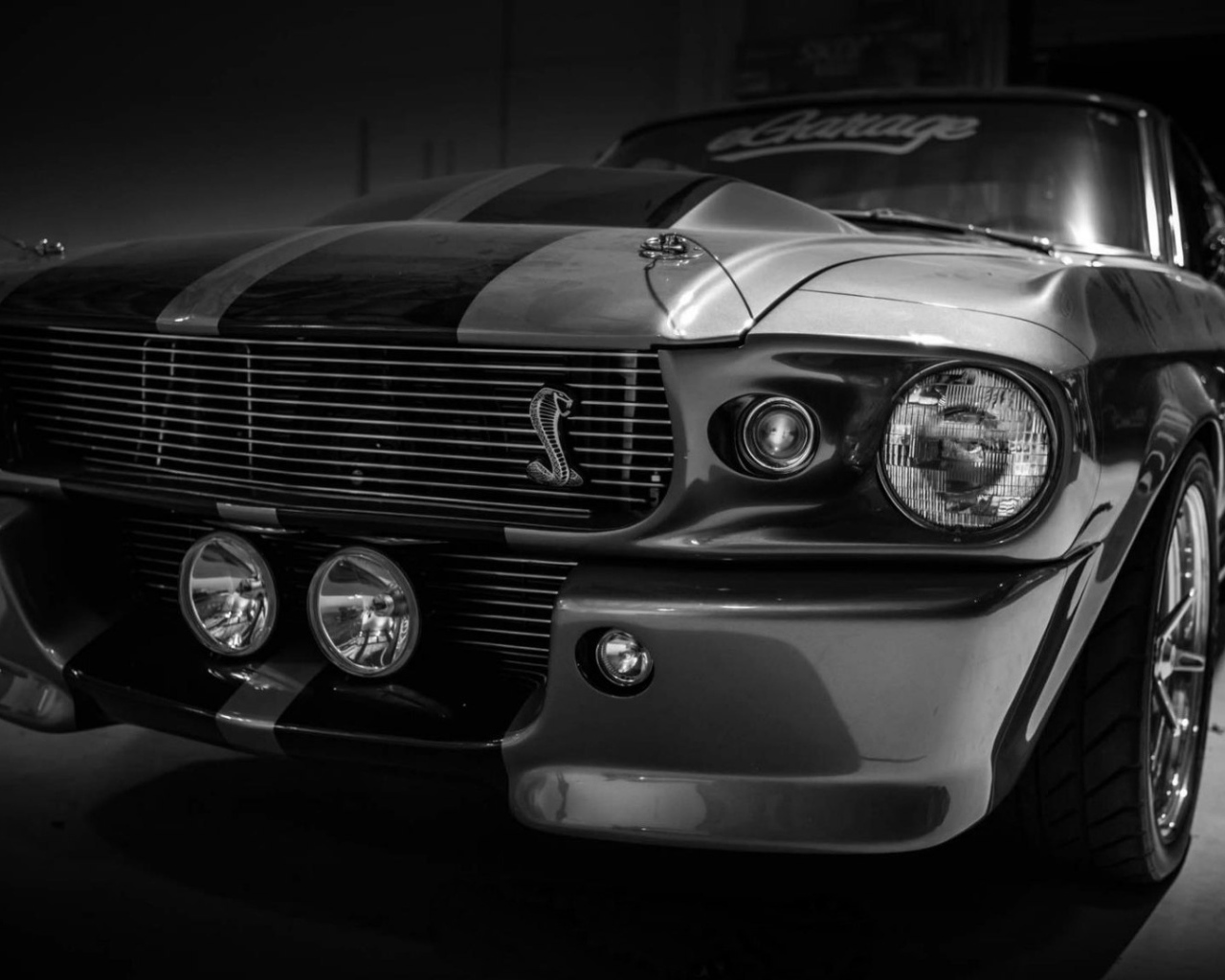 Классический Ford mustang shelby GT500