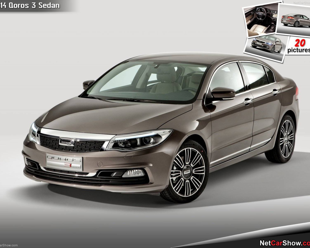 Новая машина Qoros 3 2014