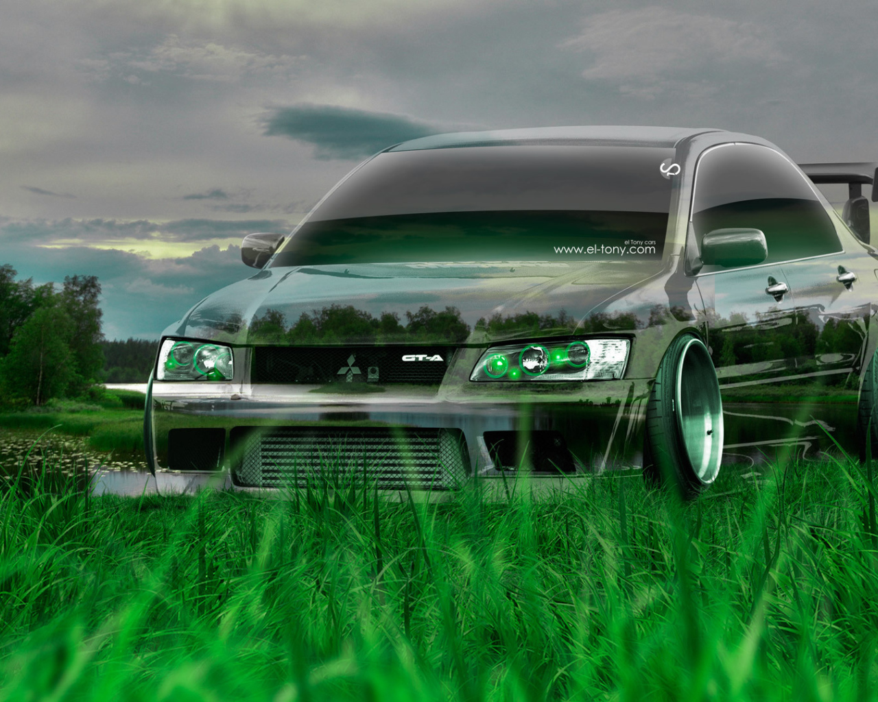 Спортивный Mitsubishi lancer evolution