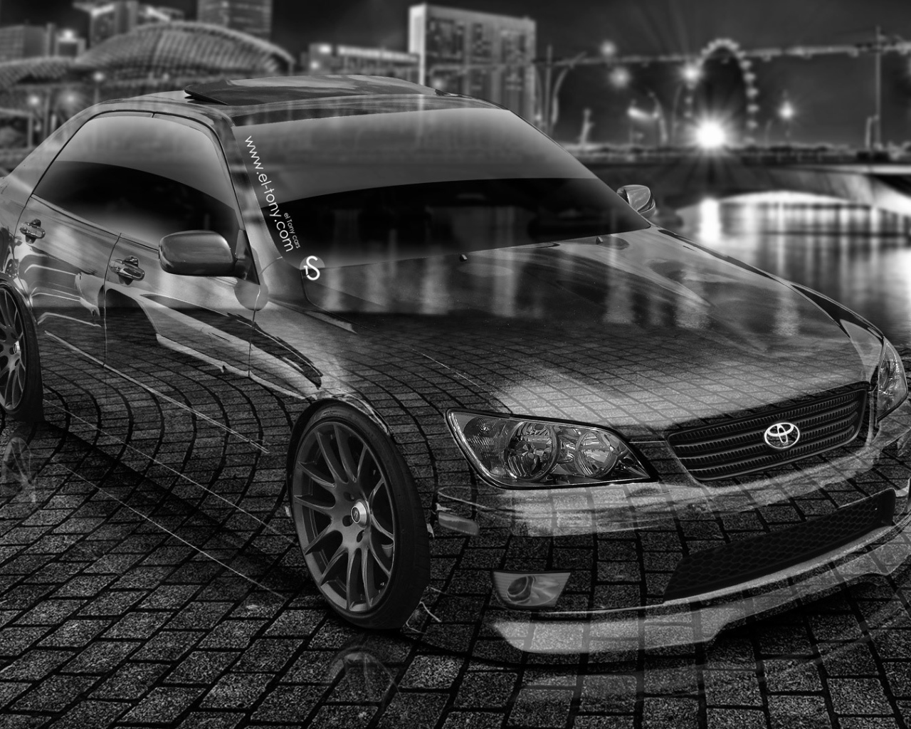 Toyota Altezza на набережной