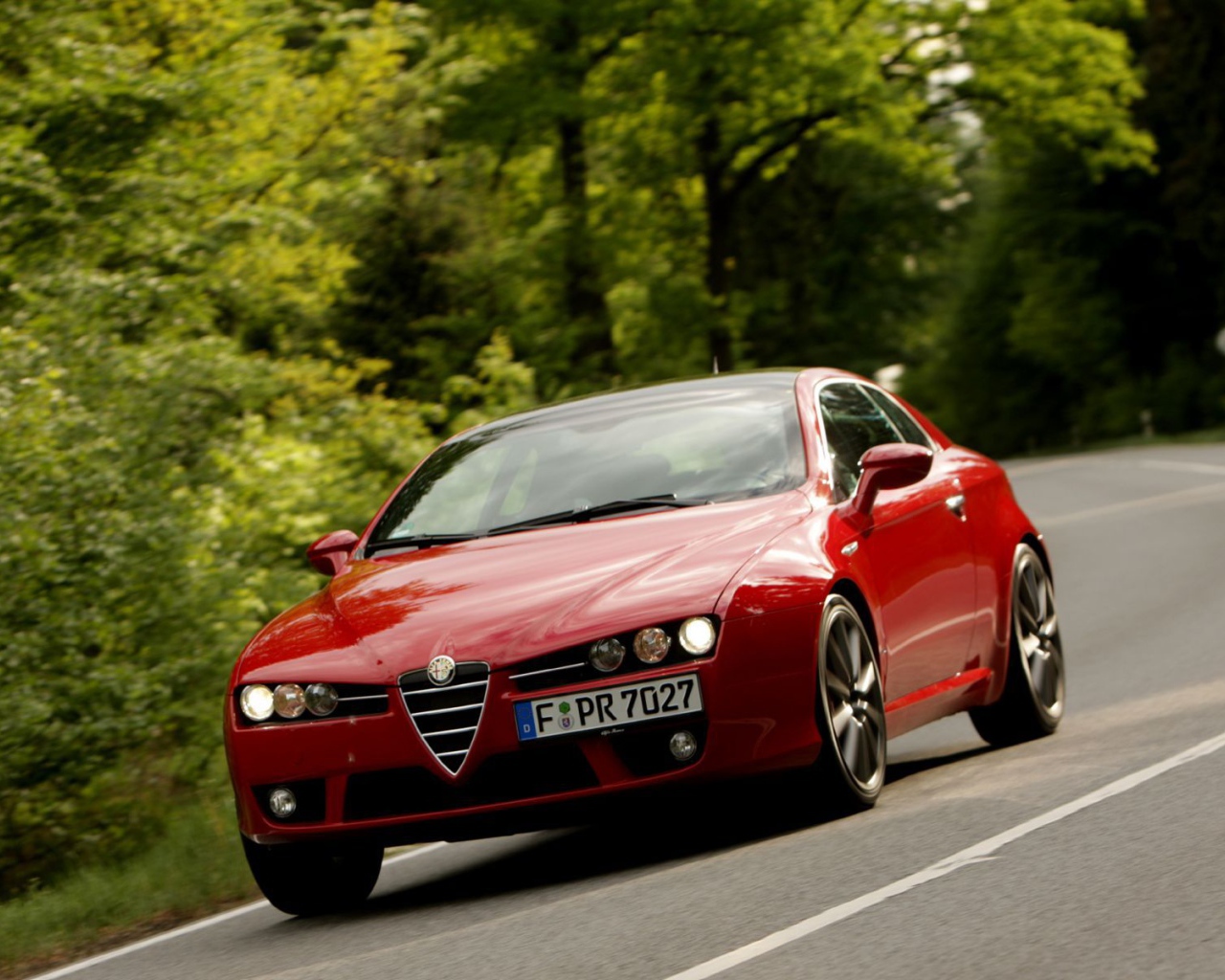 Новая машина Alfa Romeo brera