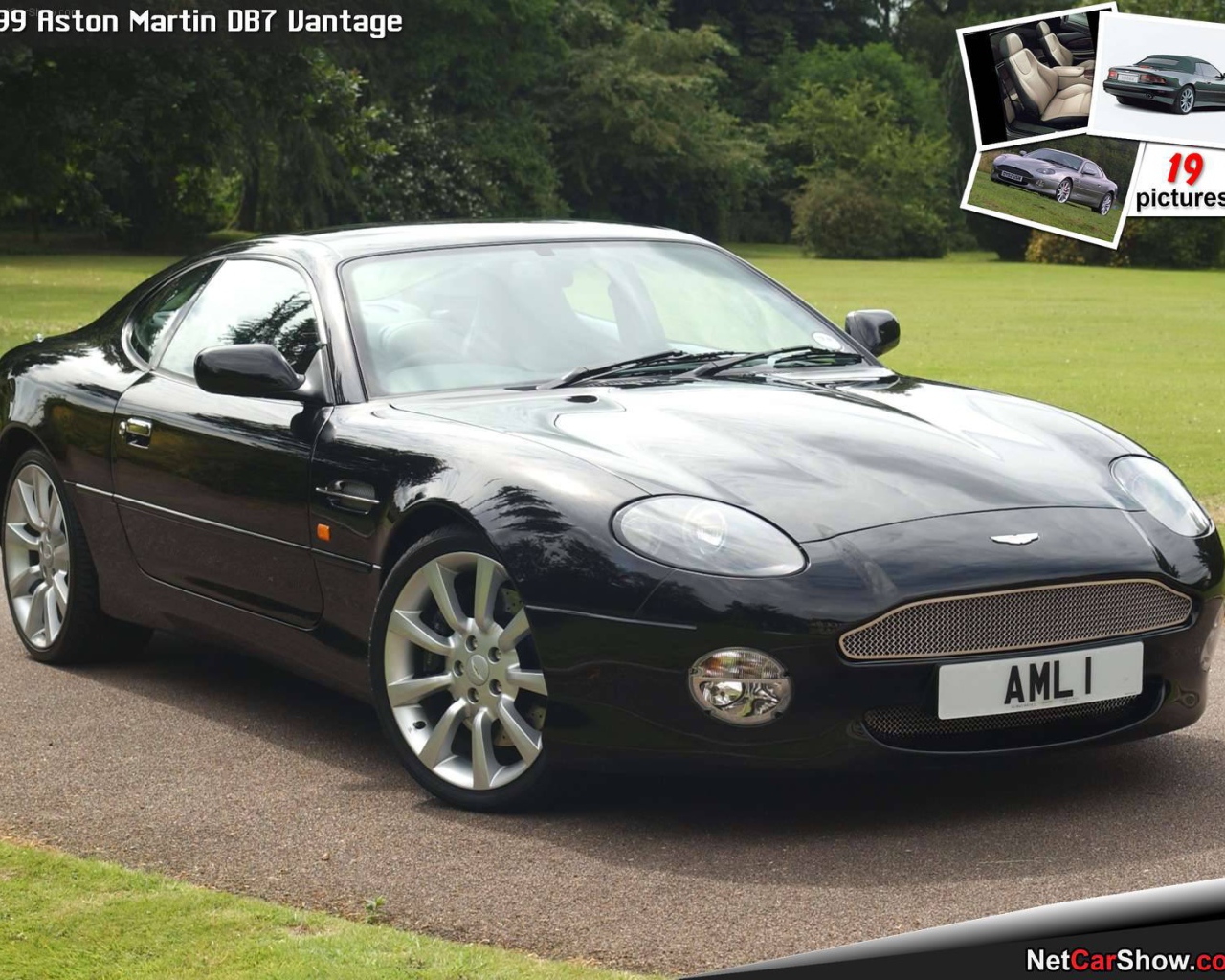Красивый автомобиль Aston Martin db7 в Москве
