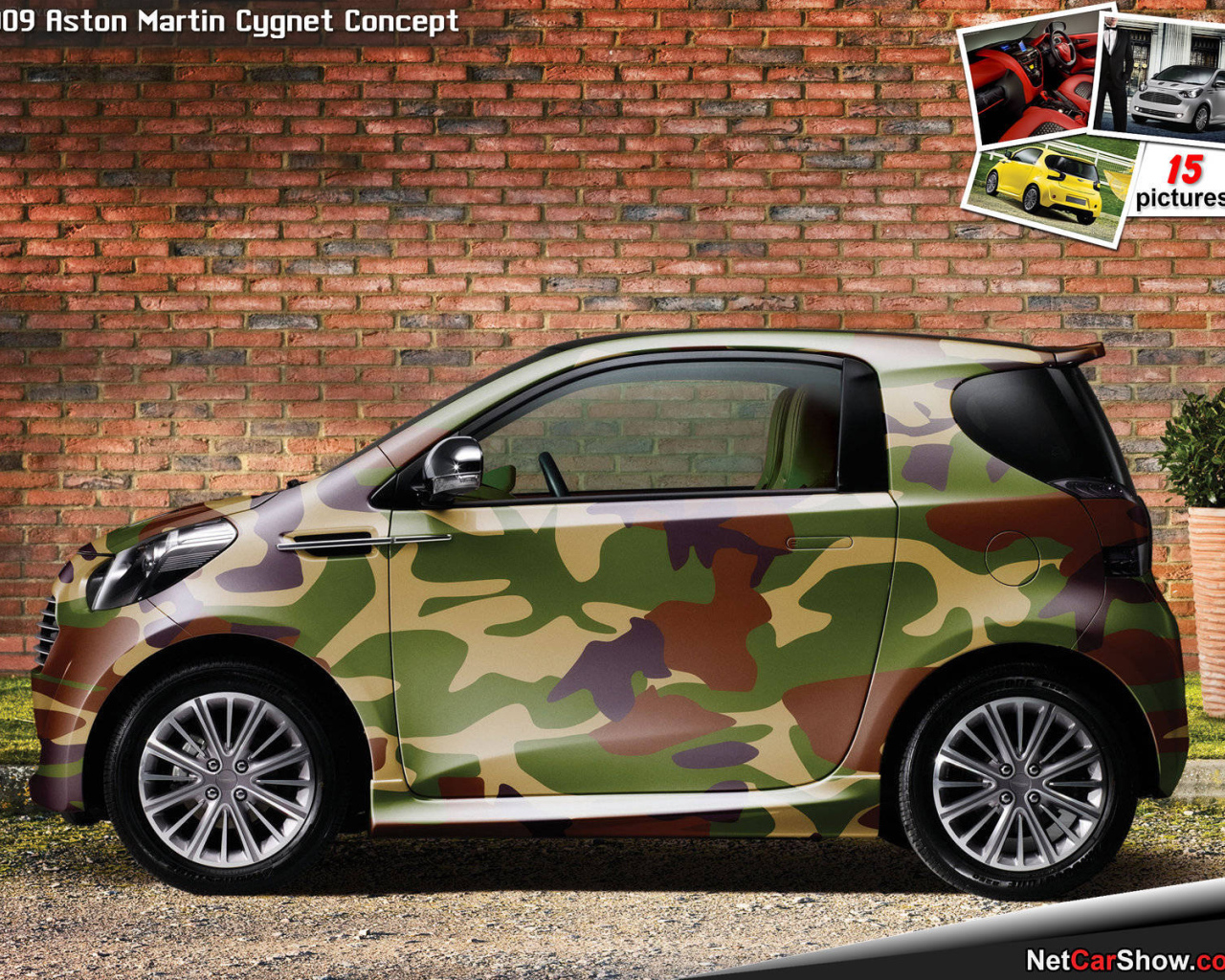 Новая машина Aston Martin cygnet