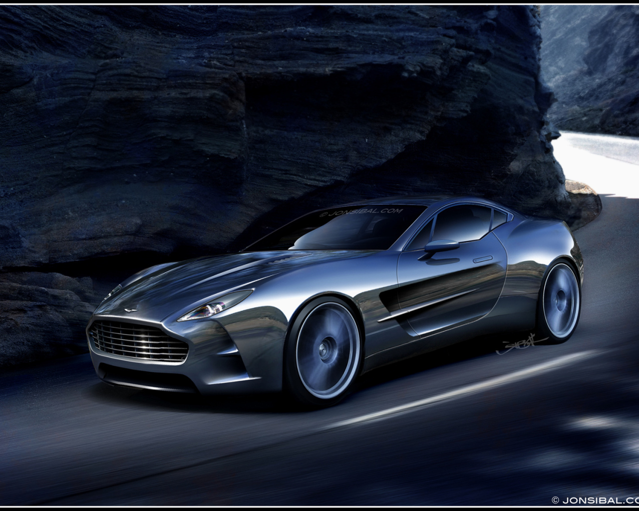 Новая машина Aston Martin one 77