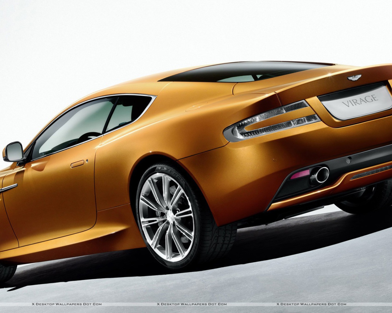 Новый автомобиль Aston Martin virage