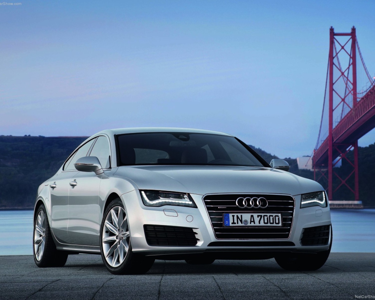 Тест драйв автомобиля Audi a7