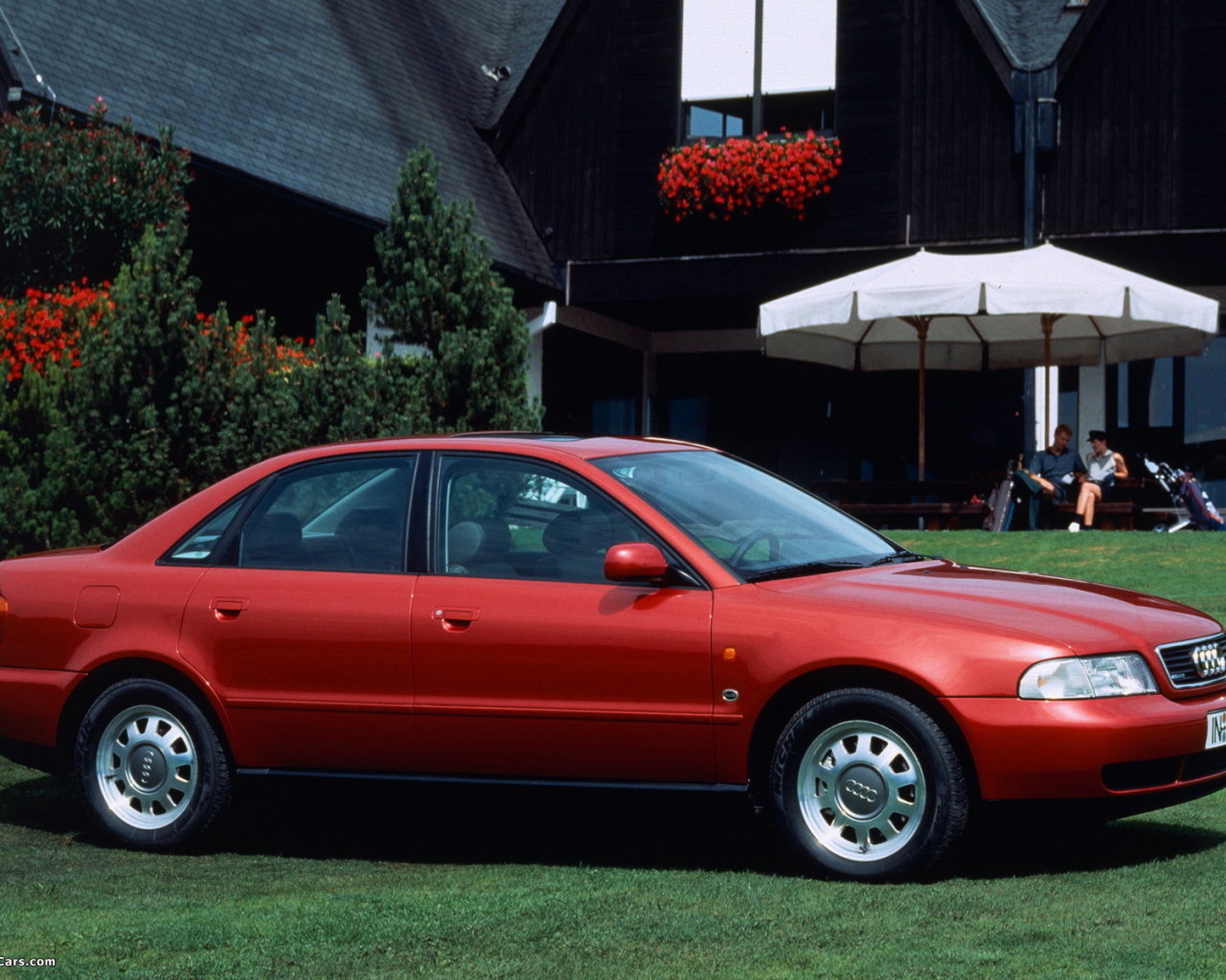 Тест драйв автомобиля Audi b5