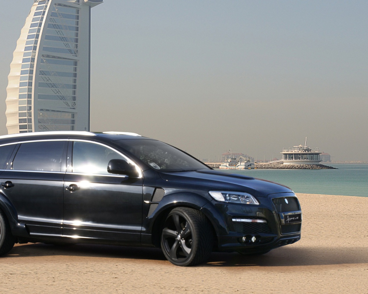 Тест драйв автомобиля audi q7