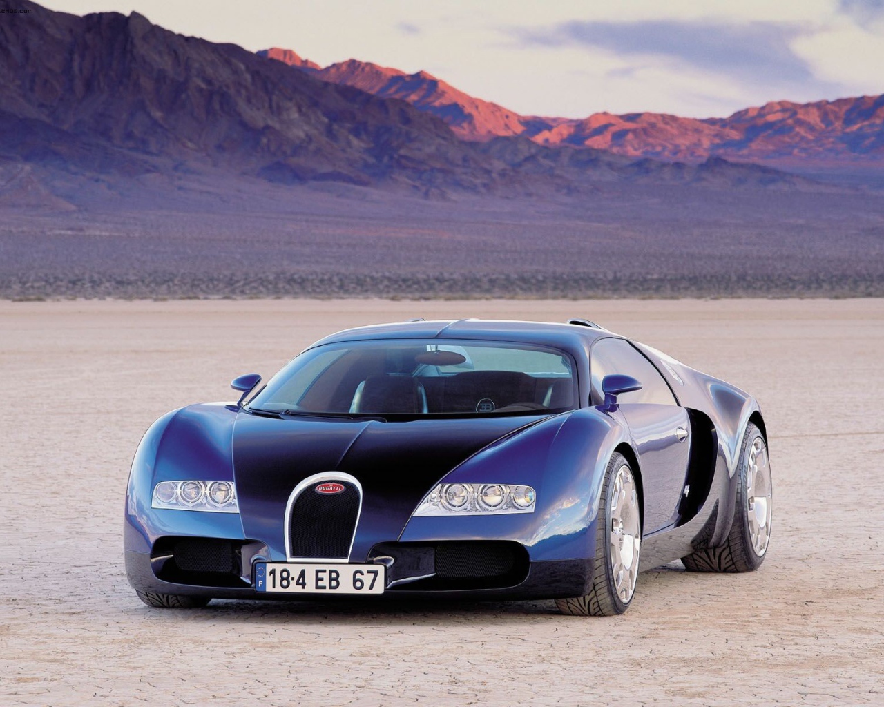 Bugatti Veyron supersport 16.4 на природе