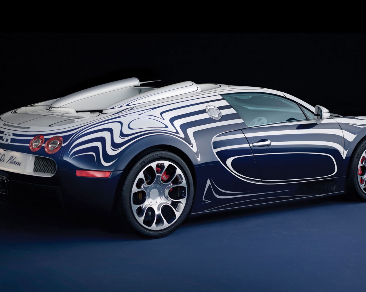 Разрисованный Бугатти