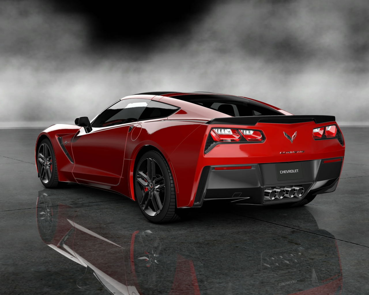 Автомобиль марки Chevrolet модели Corvette 2014 года