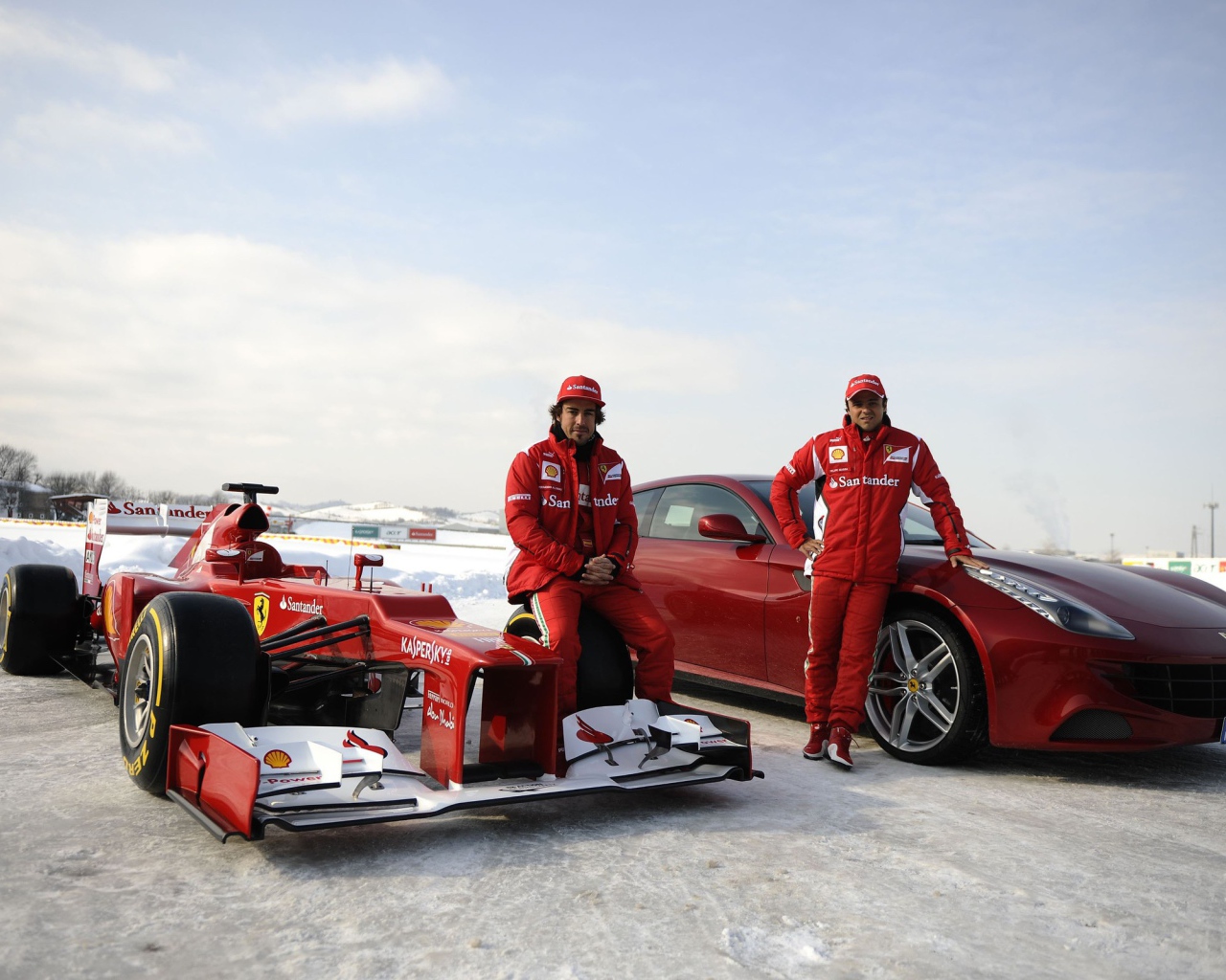 Феррари формула один с пилотами