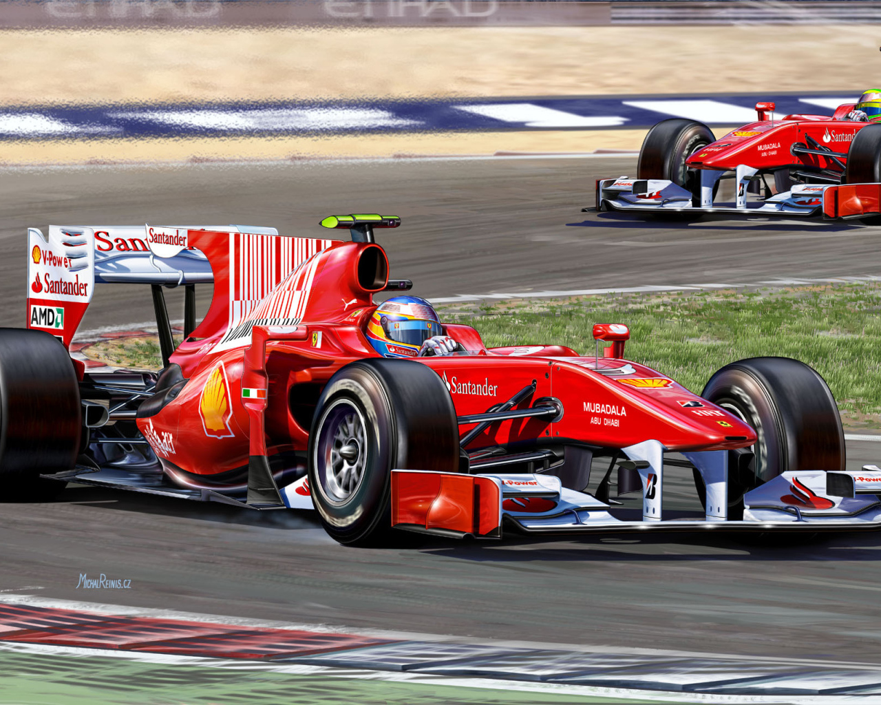 Гоночный автомобиль Феррари