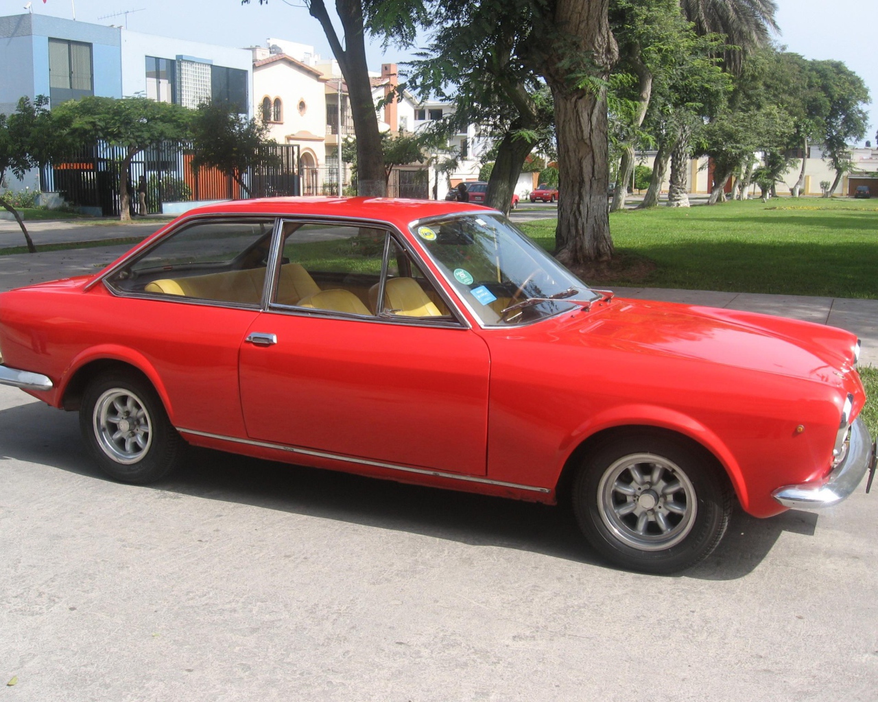 Дизайн автомобиля Fiat 124