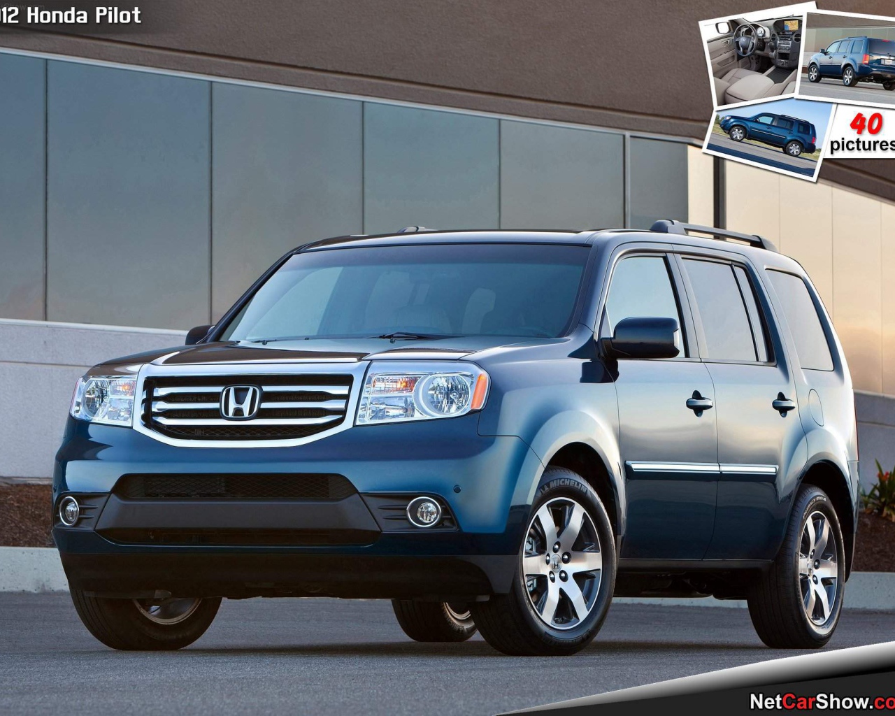 Красивый автомобиль Honda Pilot в Москве