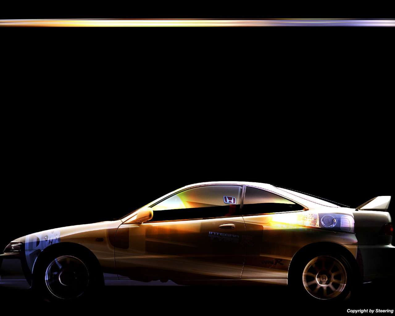 Красивый автомобиль Honda Prelude club в Москве