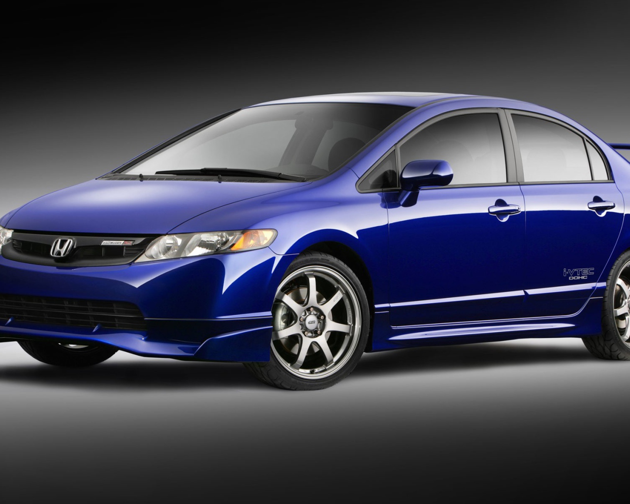 Синяя Хонда