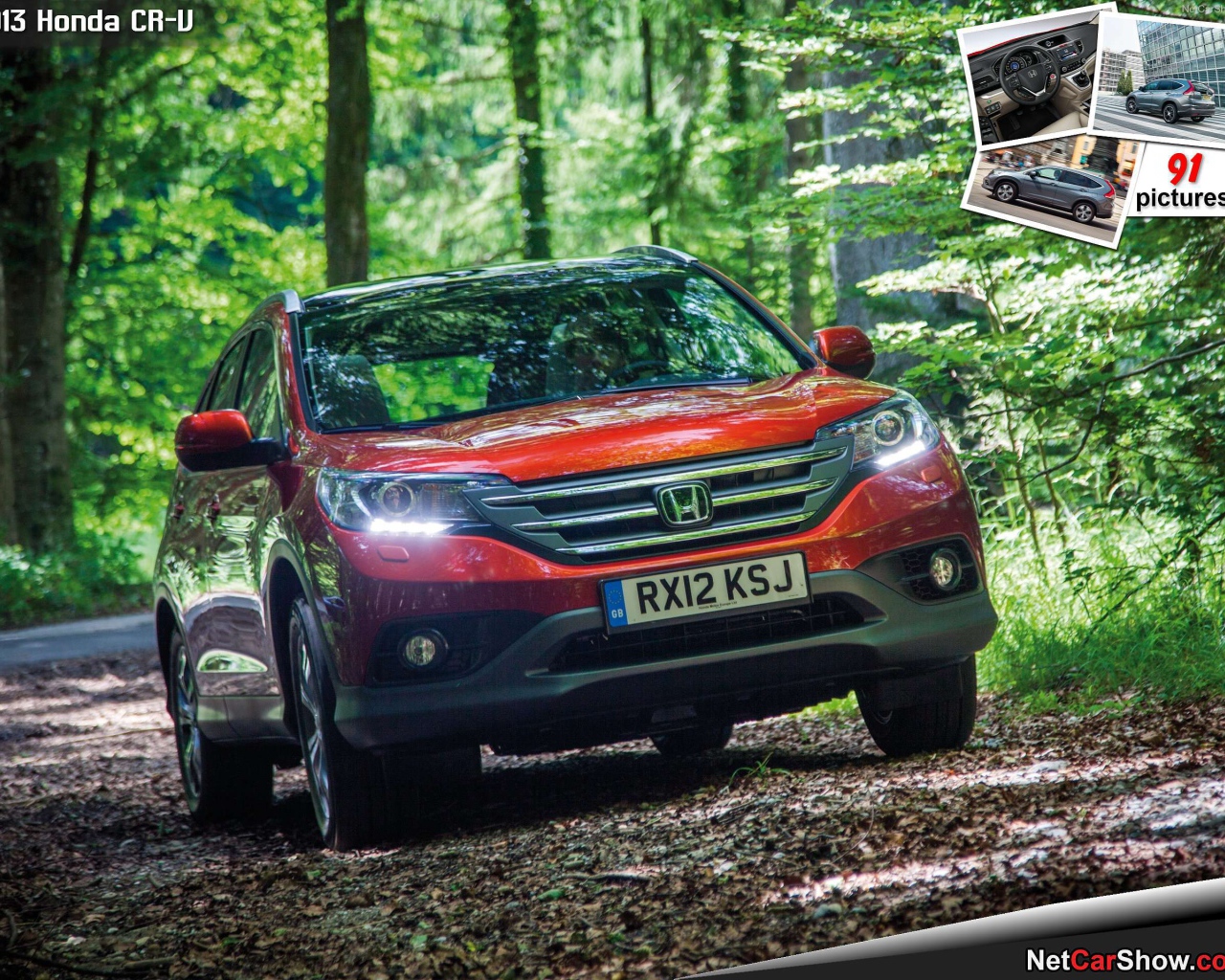 Автомобиль марки Honda модели CR V