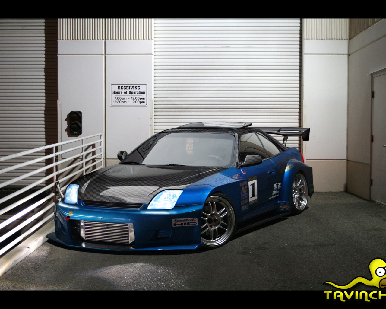 Дизайн автомобиля Honda Prelude club