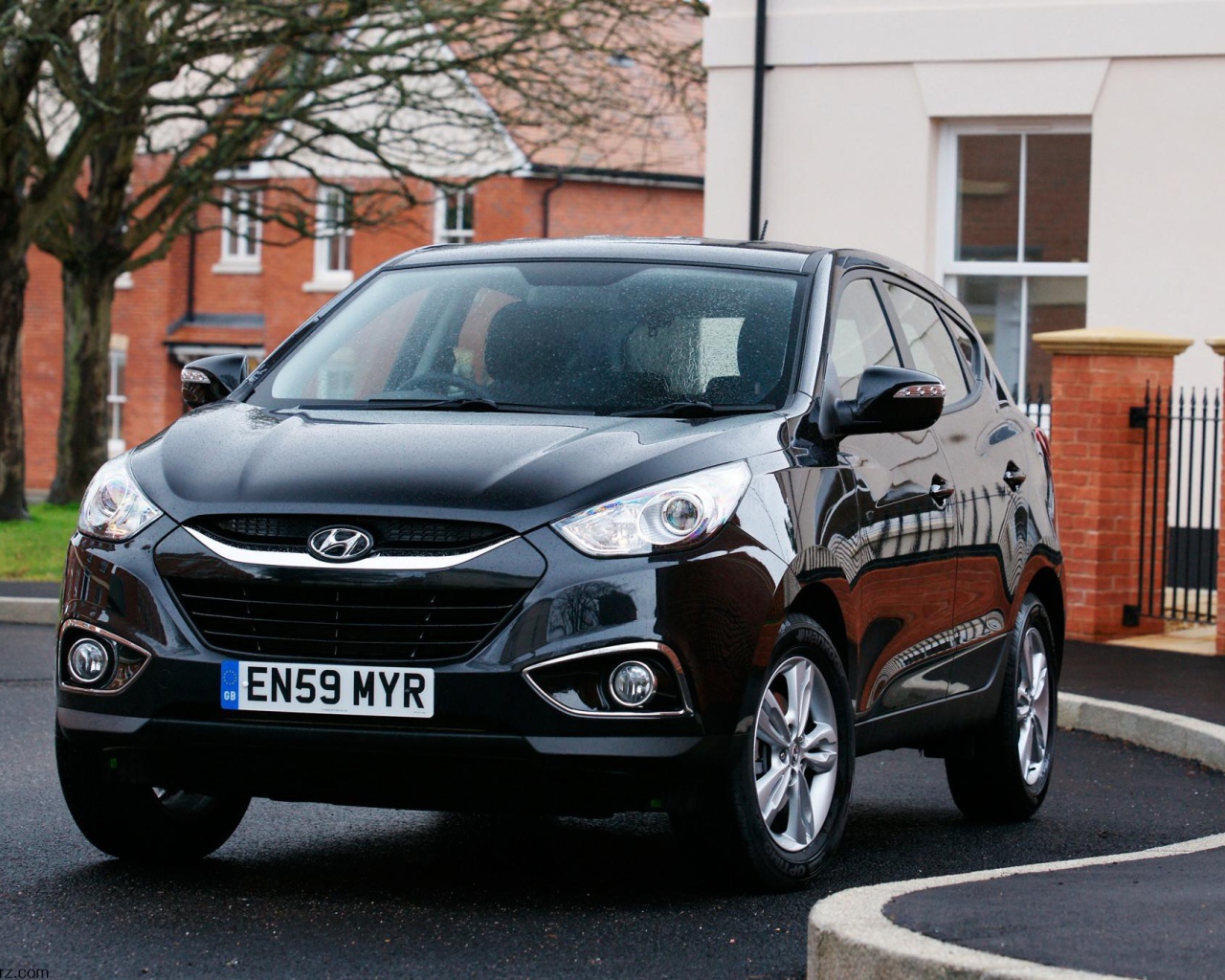 Красивый автомобиль Hyundai IX35 в Москве