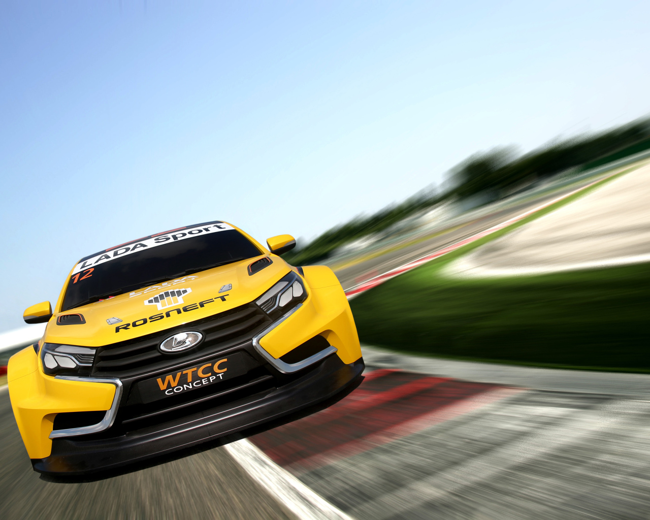 Гоночная Лада Веста