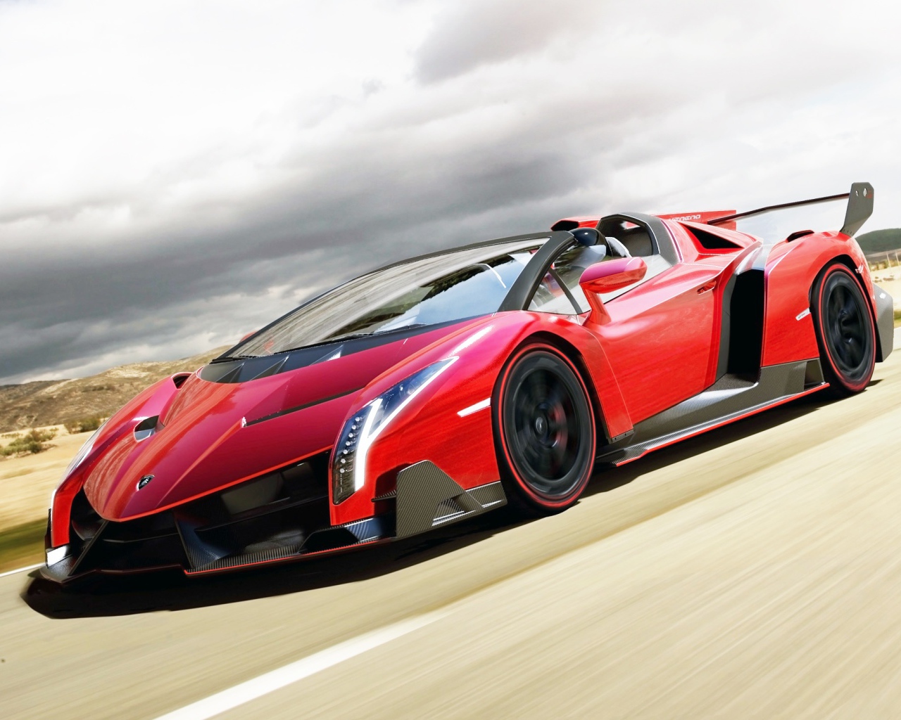 Модель 2014 Lamborghini Veneno Roadster