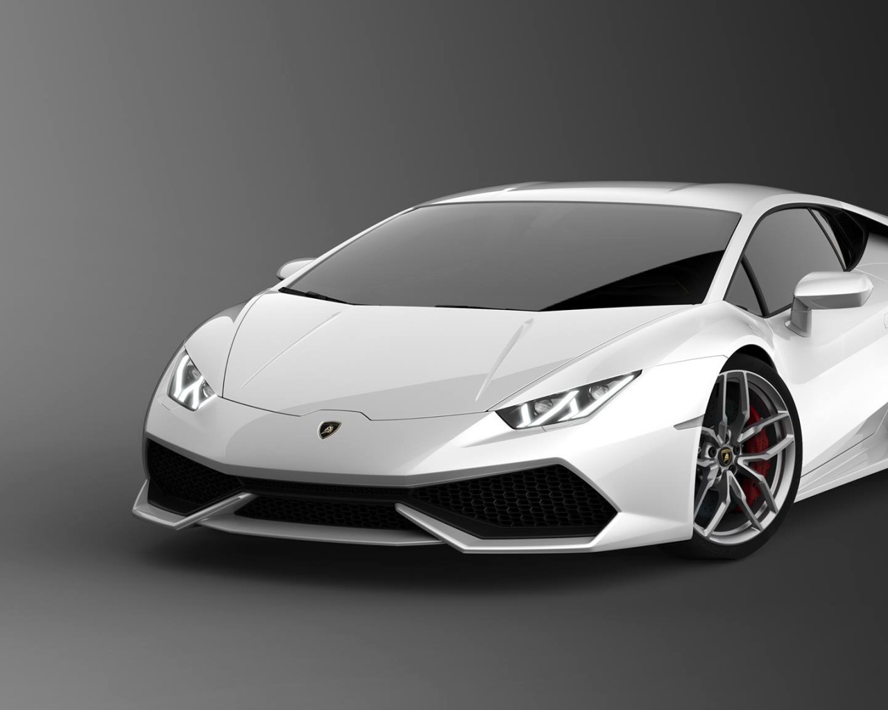 Красивый автомобиль Lamborghini Huracan